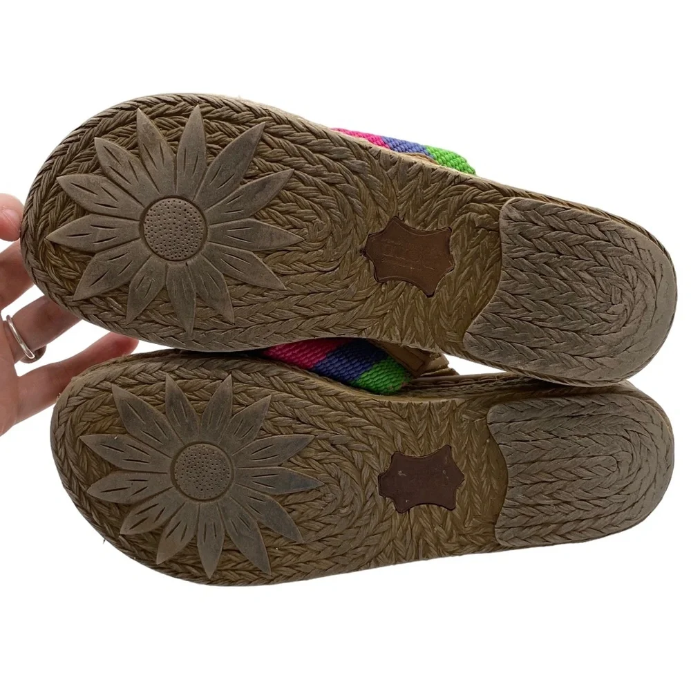 Born Sandals Drilles Espadrille Slide Sandal Cushioned Comfort Size 8 - Picture 11 of 14